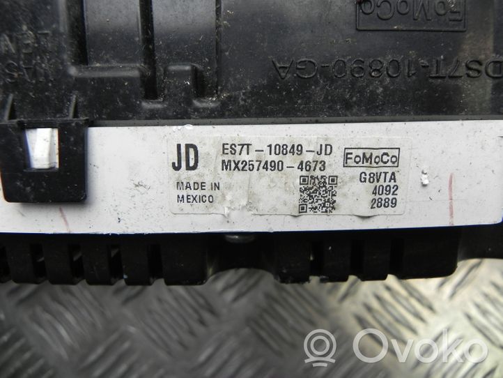Ford Fusion Speedometer (instrument cluster) ES7T10849JD