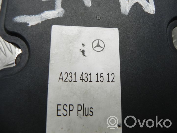 Mercedes-Benz SL R231 ABS control unit/module A2314311512
