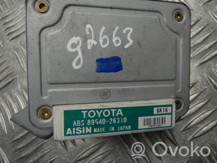 Toyota Hiace (H200) Sterownik / moduł ABS 8954026310