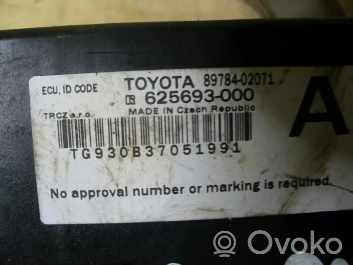 Toyota Auris E180 Ajonestolaitteen ohjainlaite/moduuli 8978402071