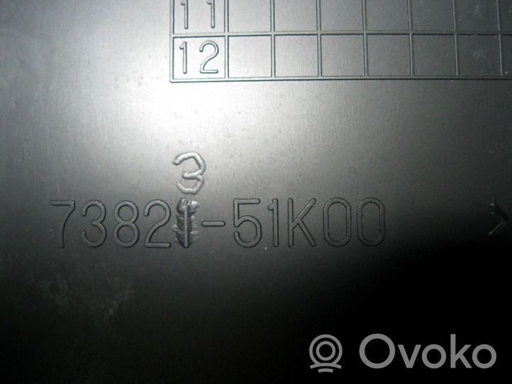 Opel Agila B Schowek deski rozdzielczej / Komplet 7382151K00