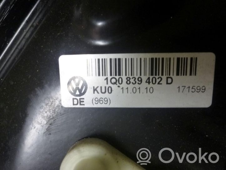 Volkswagen Eos Elektryczny podnośnik szyby drzwi przednich 1Q0839402D