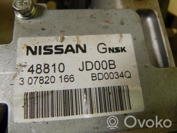 Nissan Qashqai+2 Cremagliera dello sterzo 48810JD00B