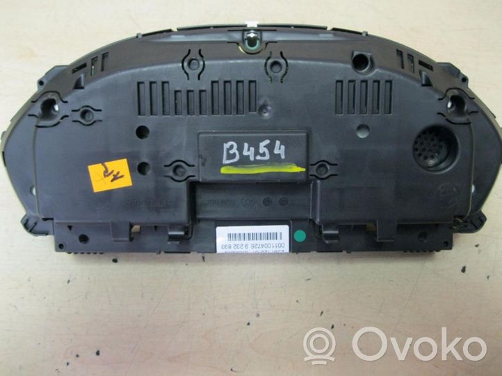 BMW 3 F30 F35 F31 Compteur de vitesse tableau de bord 9232893