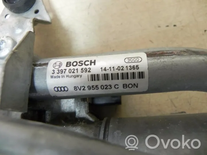 Audi A3 S3 8V Mechanizm wycieraczek szyby przedniej / czołowej 8V2955119C