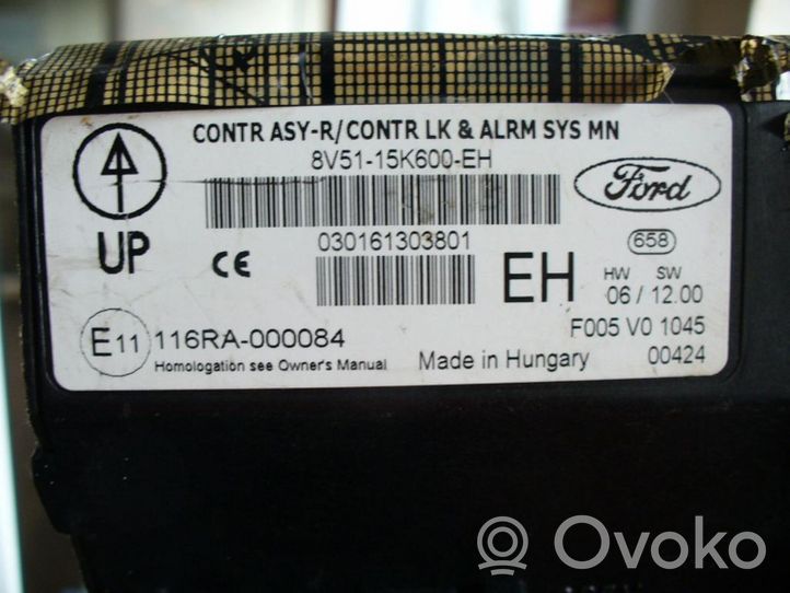 Ford Fiesta Oven ohjainlaite/moduuli 8V5115K600EH