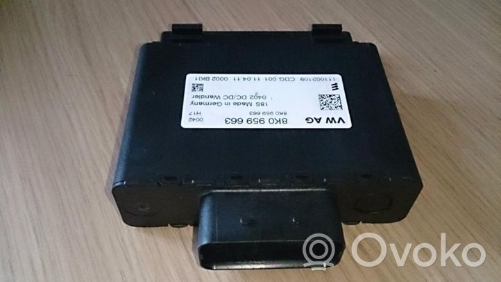 Volkswagen Polo V 6R Voltage converter/converter module 8K0959663