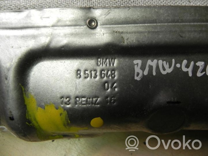 BMW 4 F32 F33 Išmetimo termo izoliacija (apsauga nuo karščio) 8513648