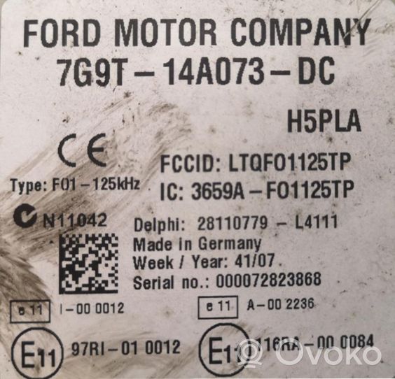 Ford S-MAX Module confort 7G9T14A073DC