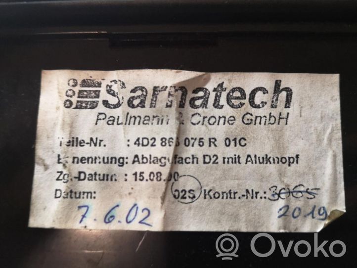 Audi A8 S8 D2 4D Posacenere (anteriore) 4D2863075R