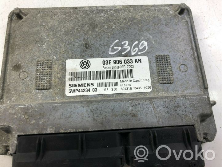 Skoda Fabia Mk1 (6Y) Muut ohjainlaitteet/moduulit 03E906033AN