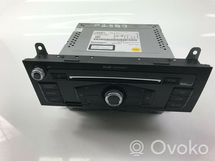 Audi Q5 SQ5 Radio/CD/DVD/GPS-pääyksikkö 8R1035186F