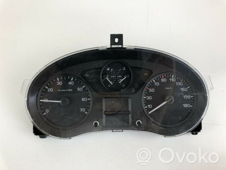 Fiat Scudo Compteur de vitesse tableau de bord 9801642280
