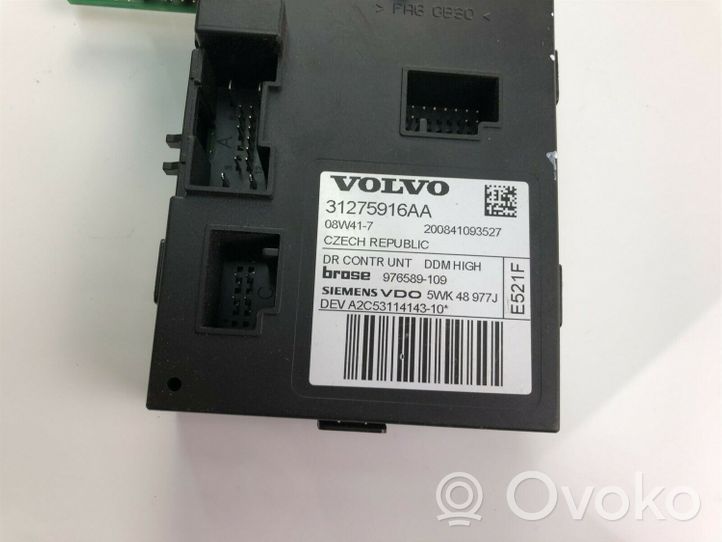 Volvo C30 Autres unités de commande / modules 31275916AA