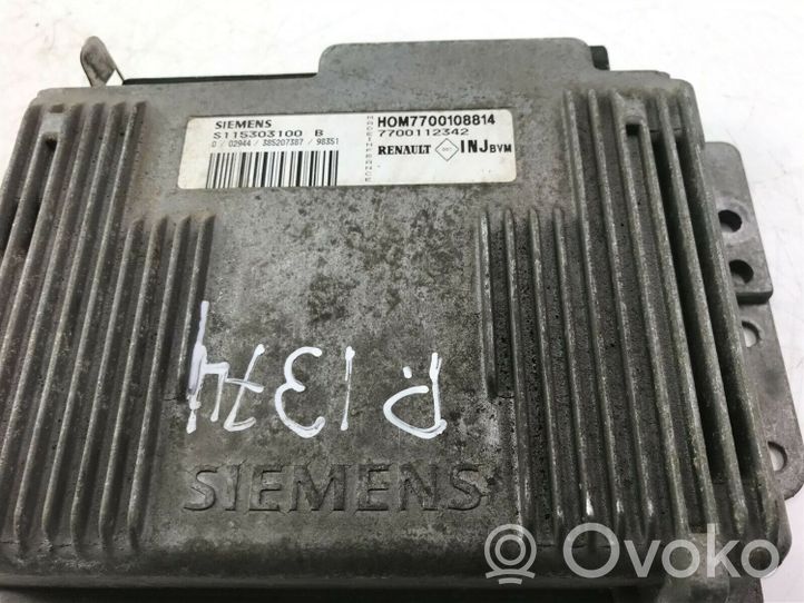 Renault Clio II Muut ohjainlaitteet/moduulit HOM7700108814