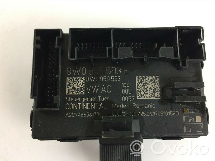 Audi A4 S4 B9 Other control units/modules 8W0959593E