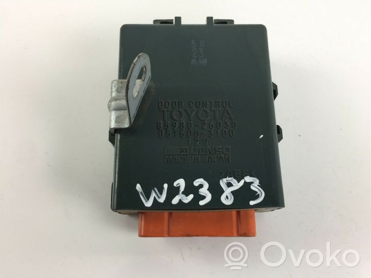 Toyota Hiace (H200) Other control units/modules 8598026030