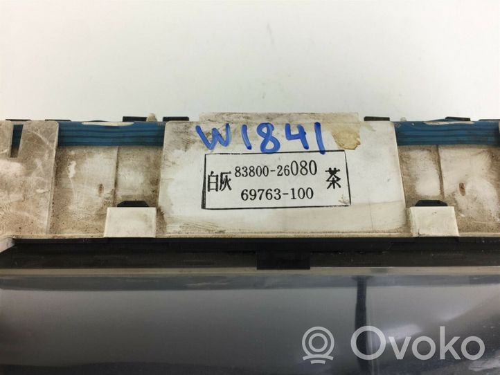 Toyota Hiace (H200) Compteur de vitesse tableau de bord 8380026080