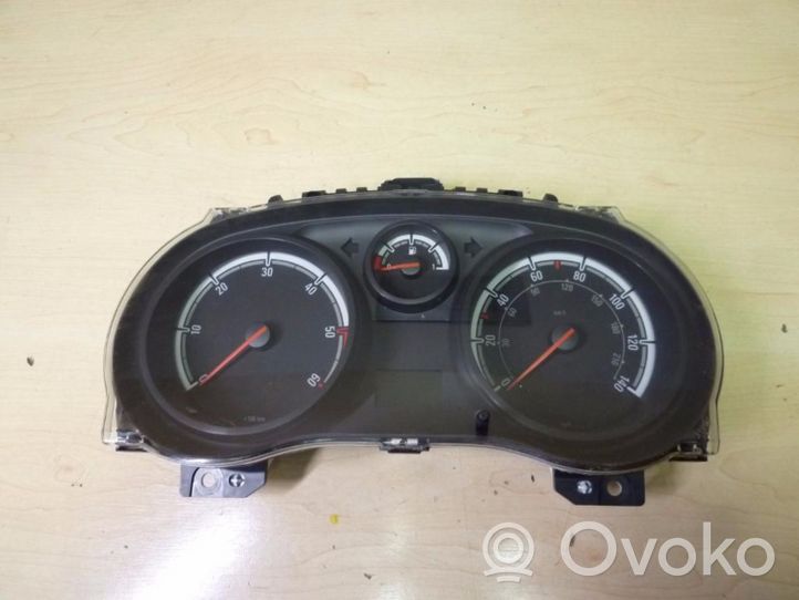 Vauxhall Corsa D Compteur de vitesse tableau de bord P0013312034