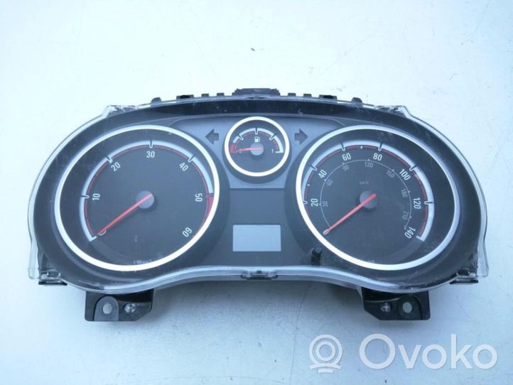 Vauxhall Corsa D Compteur de vitesse tableau de bord 1303304