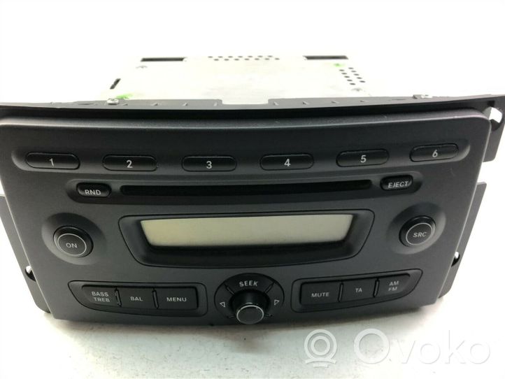 Smart ForTwo II Radio/CD/DVD/GPS-pääyksikkö A4518202879