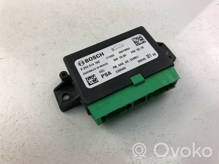 Opel Grandland X Pysäköintitutkan (PCD) ohjainlaite/moduuli 0263014165