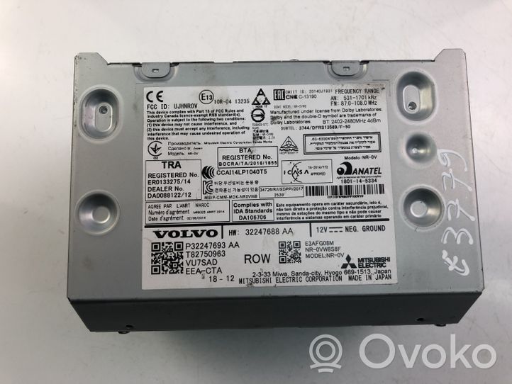 Volvo XC90 Moduł / Sterownik dziku audio HiFi 32247688AA