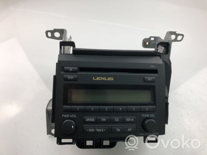 Lexus CT 200H Unité principale radio / CD / DVD / GPS 8612076140