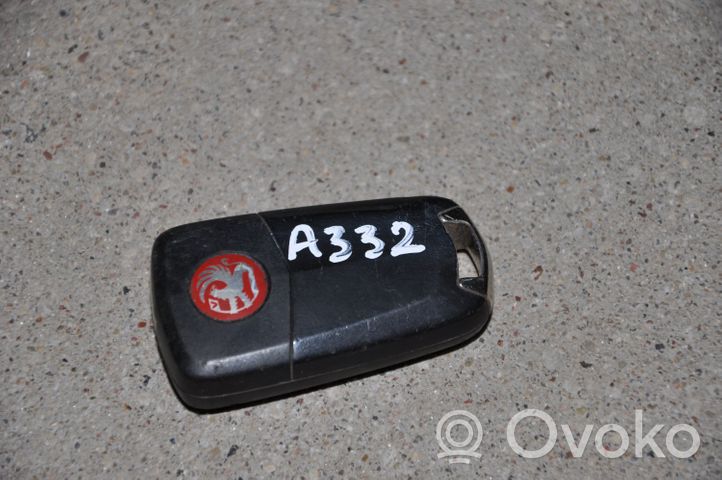 Opel Vectra C Ключ / карточка зажигания 