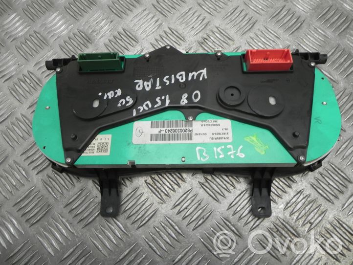 Nissan Kubistar Compteur de vitesse tableau de bord P8200336243