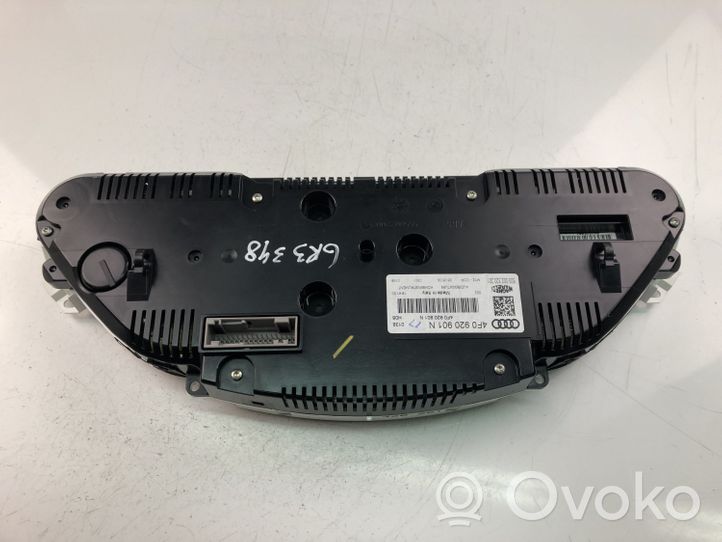 Audi A6 S6 C6 4F Compteur de vitesse tableau de bord 4F0920901N