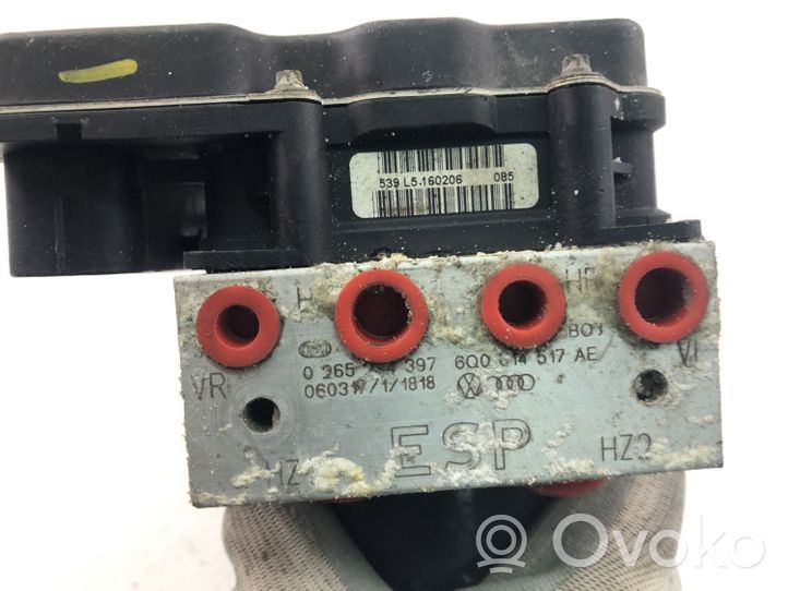 Skoda Fabia Mk1 (6Y) ABS control unit/module 6Q0614517AE