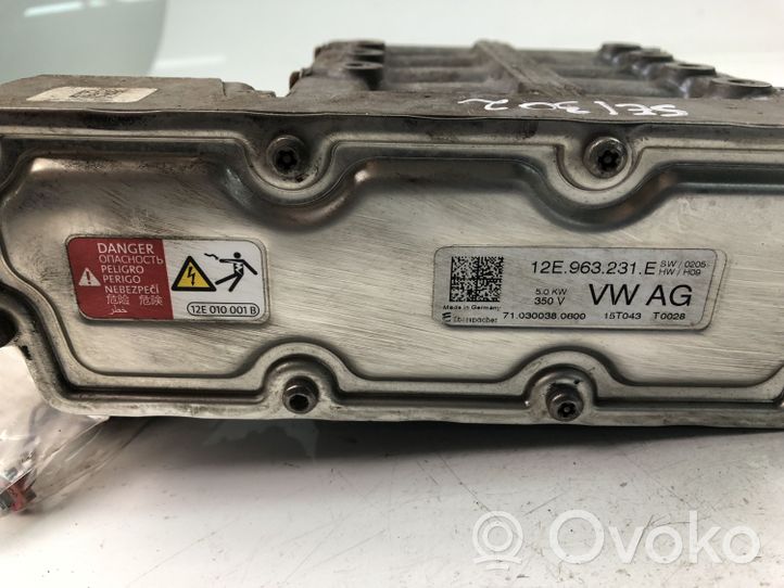 Volkswagen Golf VII Auxiliary heating control unit/module 12E963231E