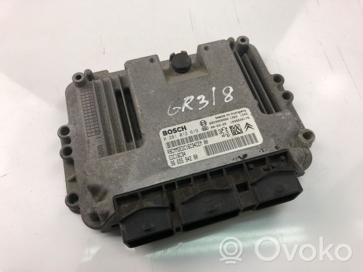 Peugeot 207 Calculateur moteur ECU 9665594280