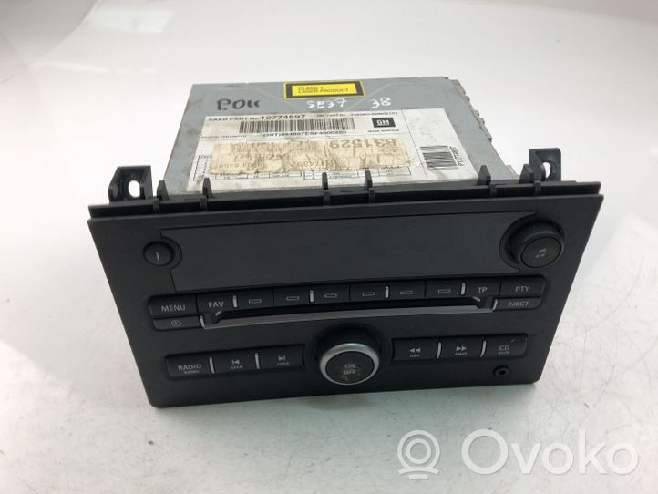 Saab 9-3 Ver1 Panel / Radioodtwarzacz CD/DVD/GPS 12774897