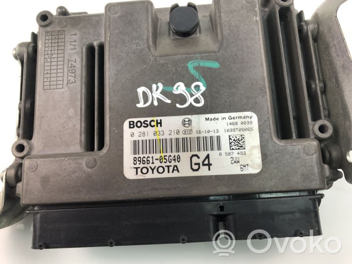 Toyota Avensis T250 Calculateur moteur ECU 8966105G40