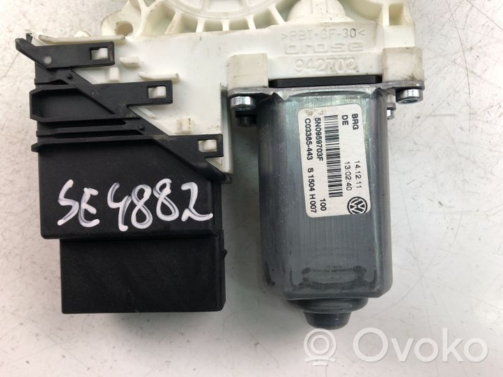 Volkswagen Tiguan Silniczek podnośnika szyby drzwi przednich 5N0959703F