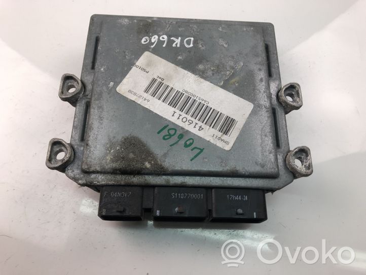 Citroen C4 I Picasso Calculateur moteur ECU 9665100380