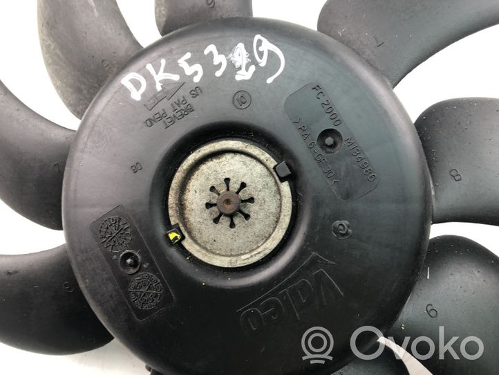 Audi A5 8T 8F Aro de refuerzo del ventilador del radiador 993454JD