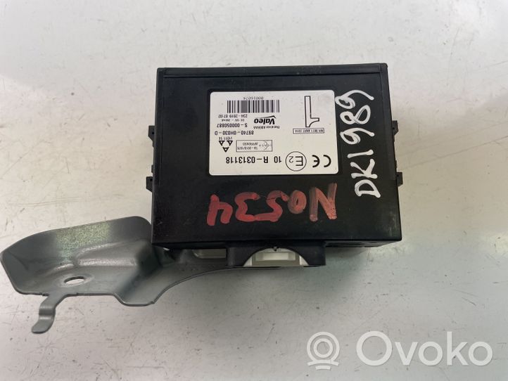 Toyota Aygo AB40 Muut ohjainlaitteet/moduulit 897400H030D