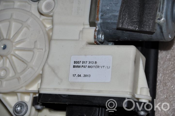 BMW 5 GT F07 Mécanisme lève-vitre de porte arrière avec moteur S007017313B