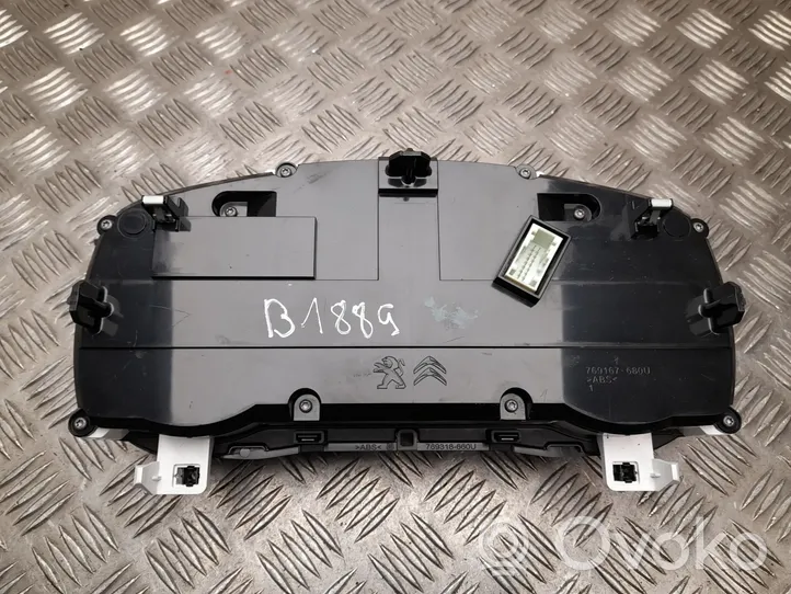 Opel Grandland X Speedometer (instrument cluster) 9836081680