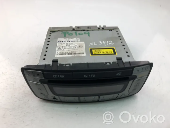 Toyota Aygo AB10 Panel / Radioodtwarzacz CD/DVD/GPS 861200H010