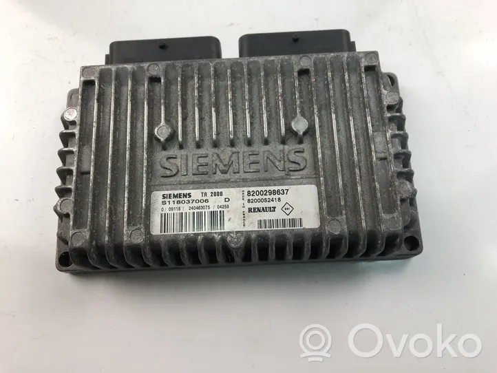 Renault Kangoo I Module de contrôle de boîte de vitesses ECU 8200298637