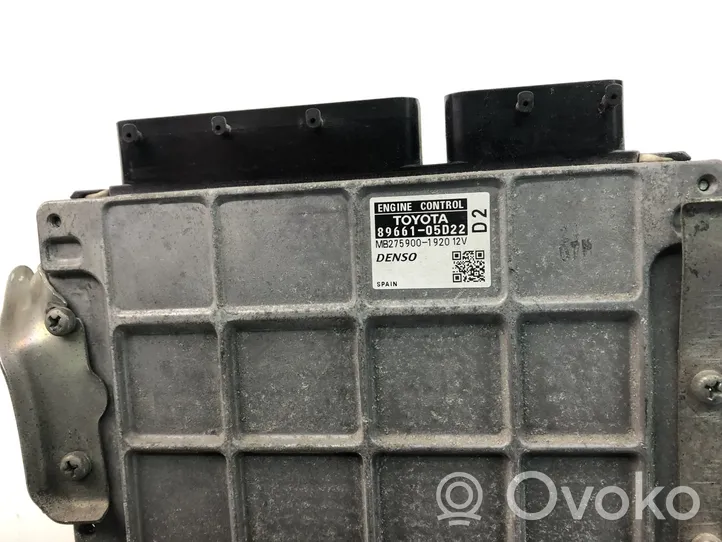 Toyota Avensis T270 Sterownik / Moduł ECU 8966105D22