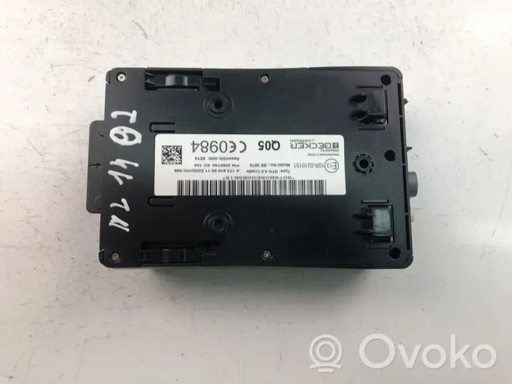 Mercedes-Benz B W246 W242 Navigacijos (GPS) valdymo blokas A1728100011