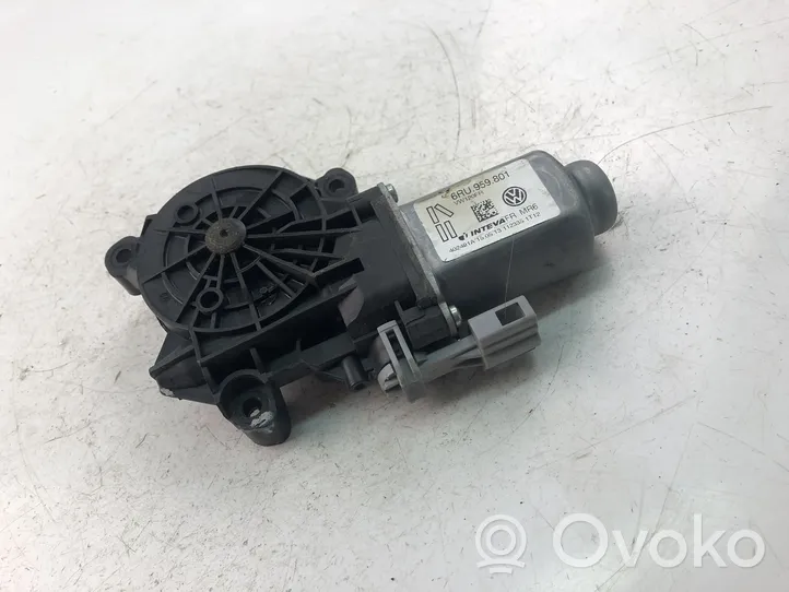 Volkswagen Up Front door window regulator motor 6RU959801