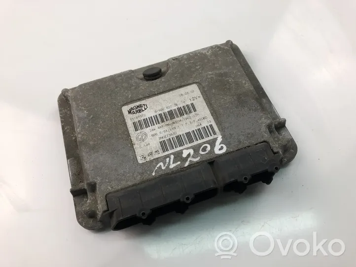 Fiat Seicento/600 Sterownik / Moduł ECU 55187372