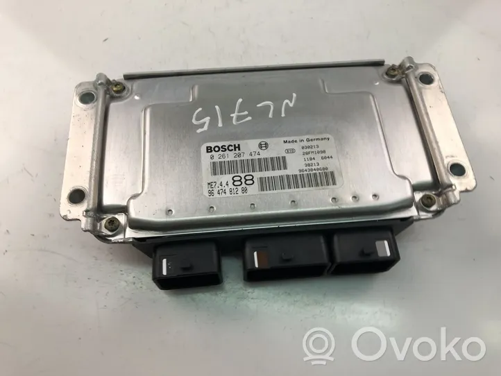 Peugeot 307 Calculateur moteur ECU 9647481280