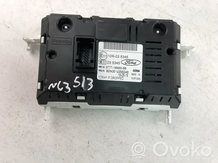 Ford Fiesta Monitor/display/piccolo schermo ET7T18B955BB